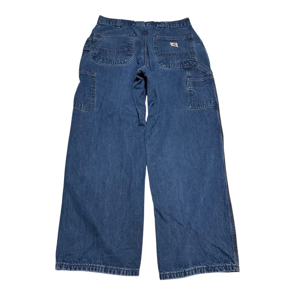 Carhartt FR813 DNM Fire Resistant Utility Carpenter Jeans Mens 36x30 (Fit 33x29)